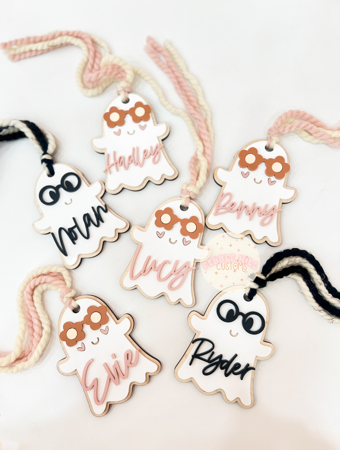 Retro Ghost Tag