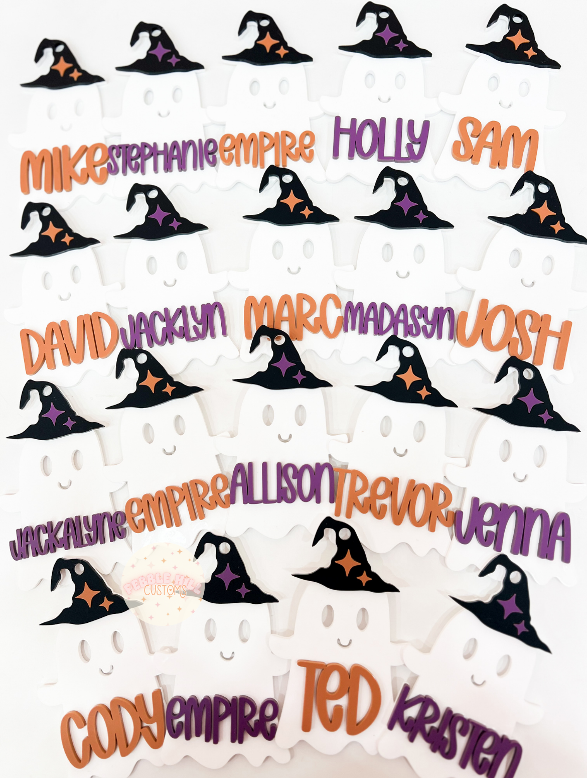 Witch Ghost Tag