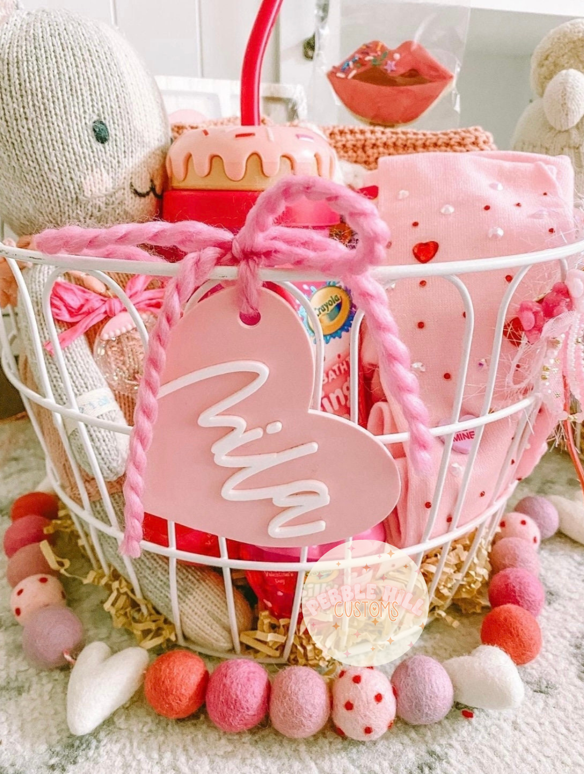 Valentine's Day Heart Tag