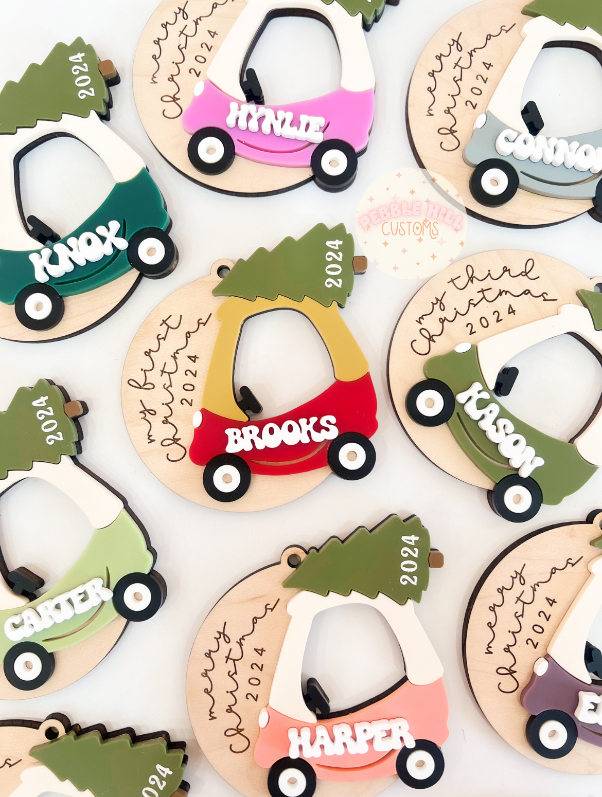 Cozy Coupe Photo Ornament (Round)