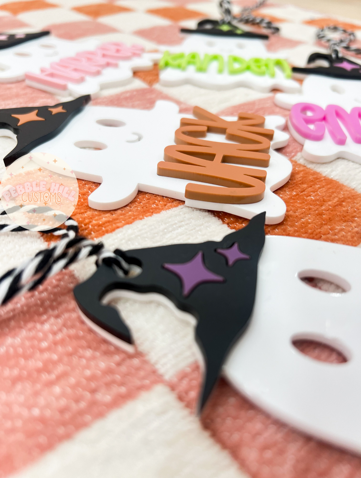 Witch Ghost Tag