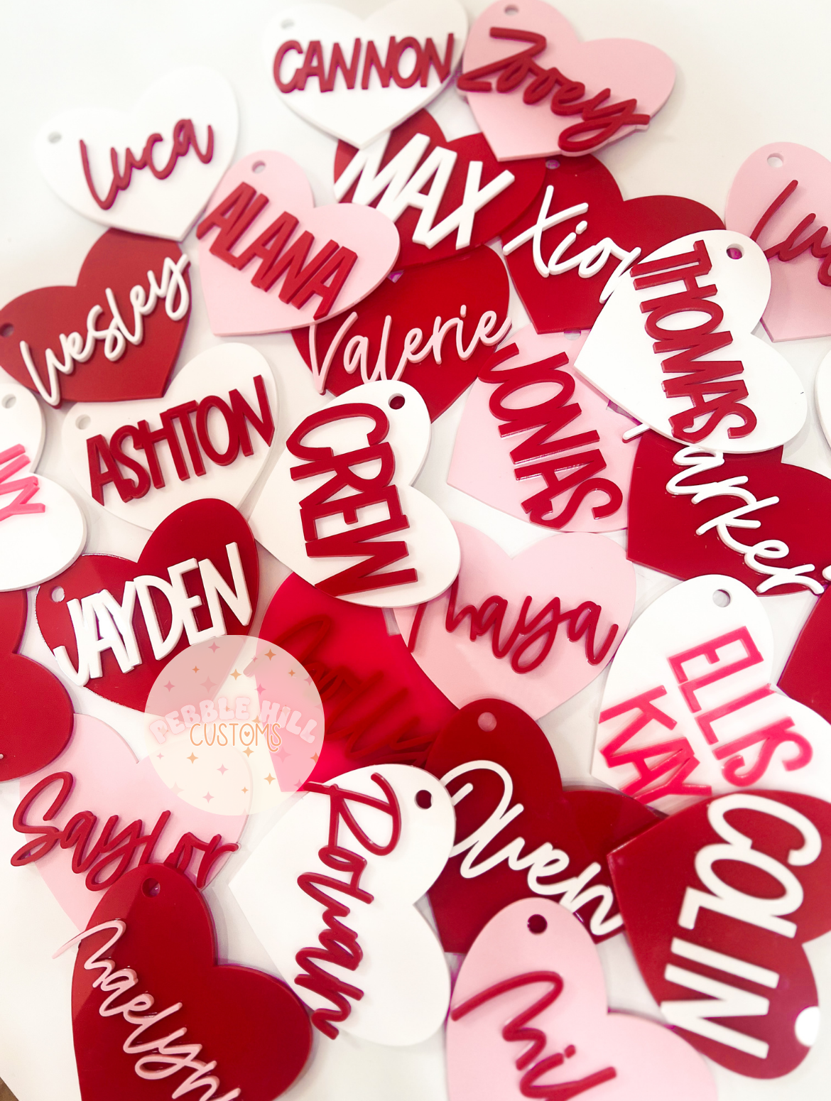 Valentine's Day Heart Tag