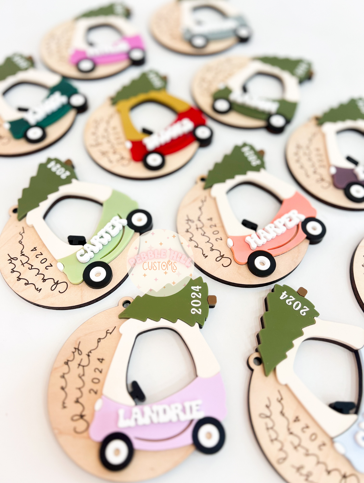 Cozy Coupe Photo Ornament (Round)