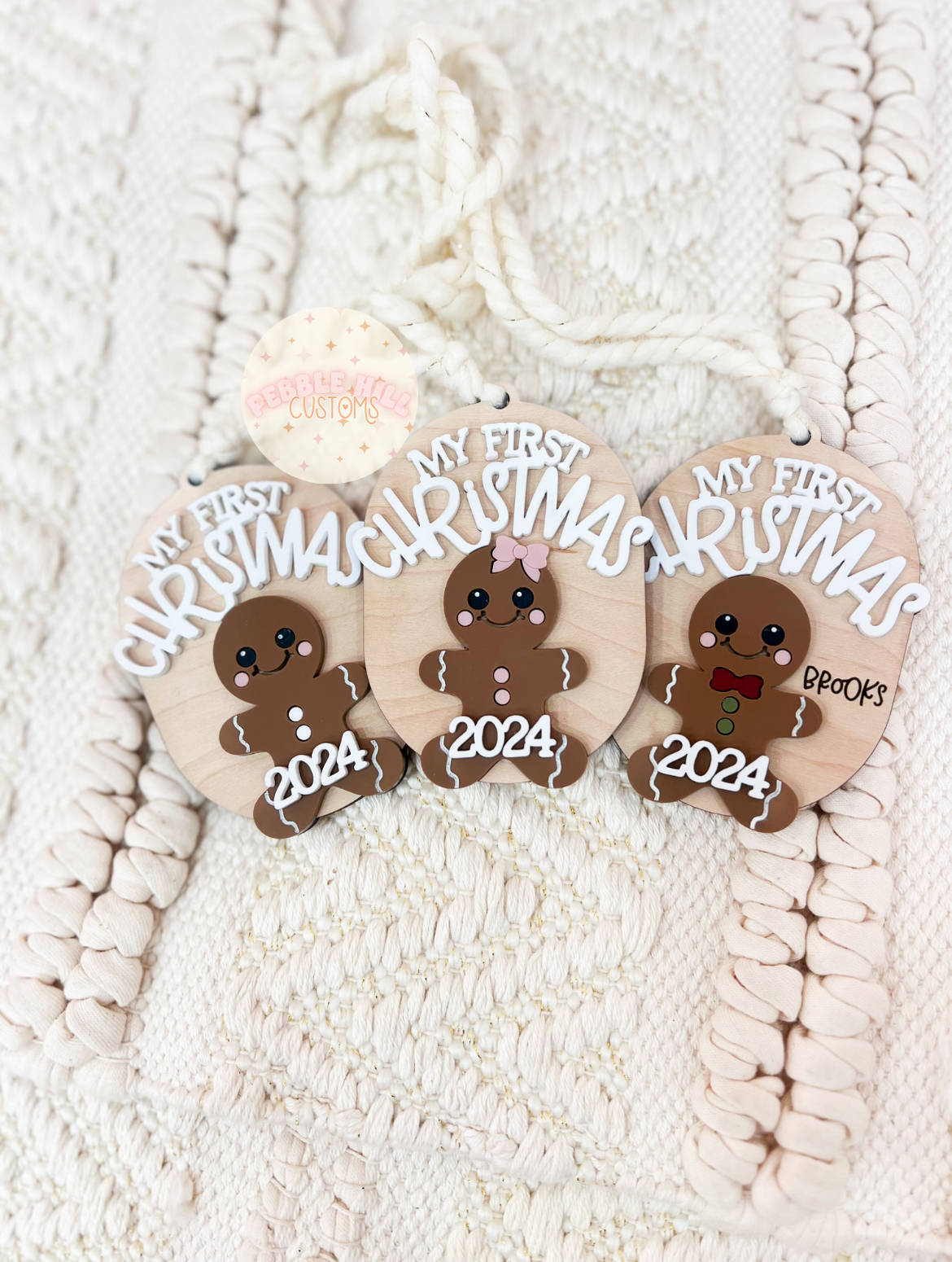 Gingerbread Baby's First Christmas