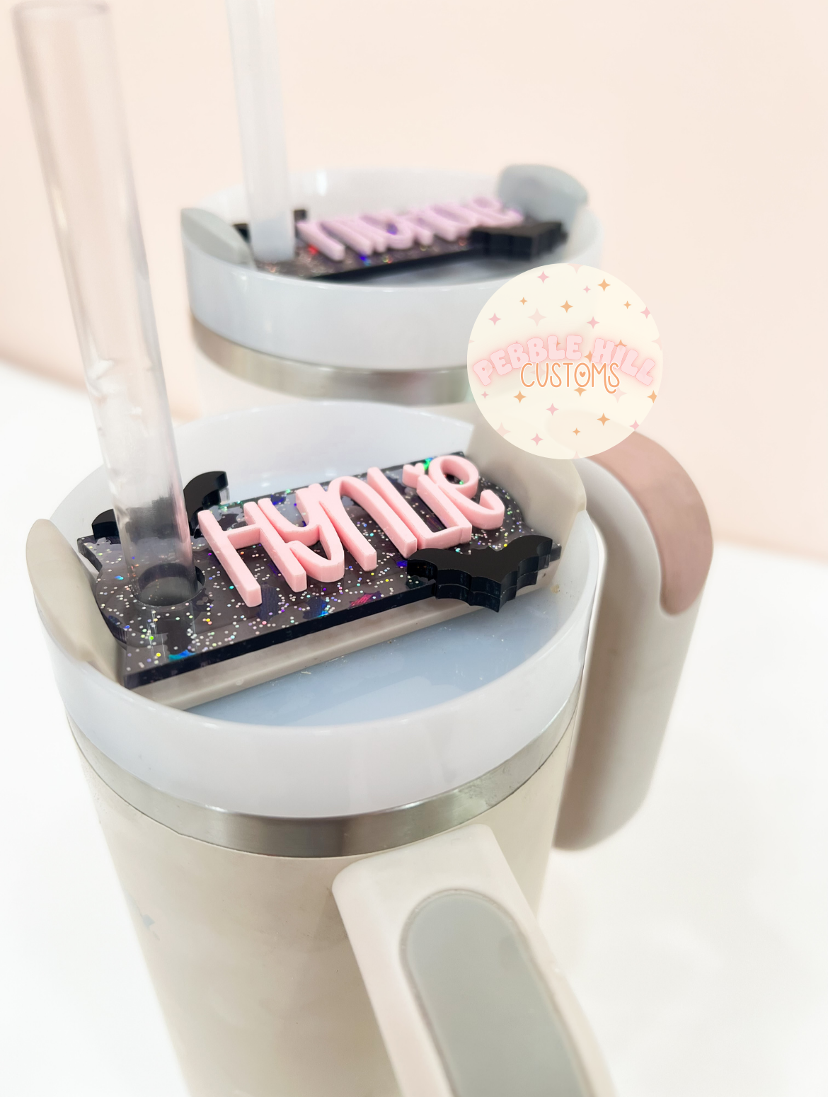 Glitter Bat Nameplate