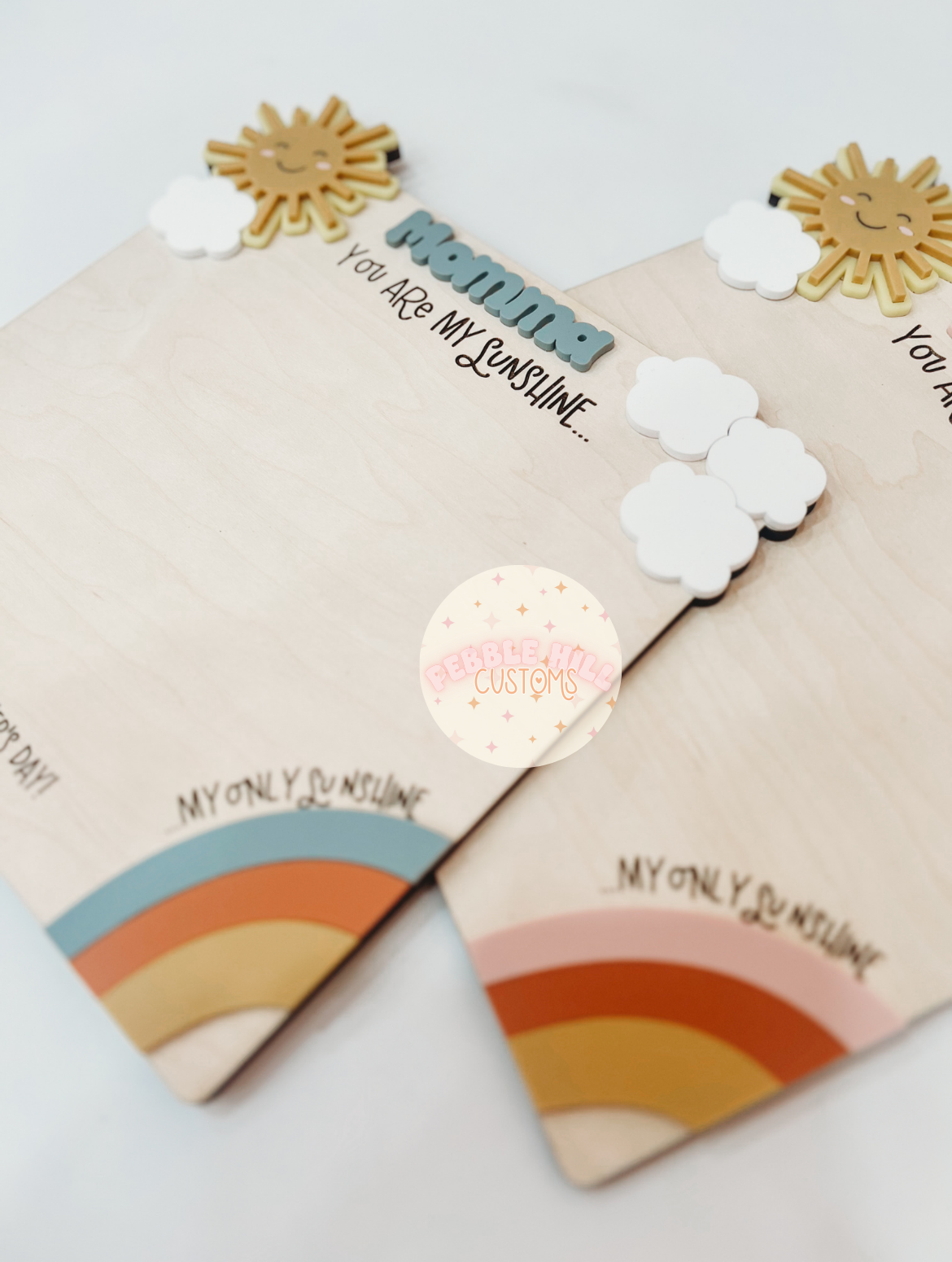 Mother's Day Sunshine Handprint Sign