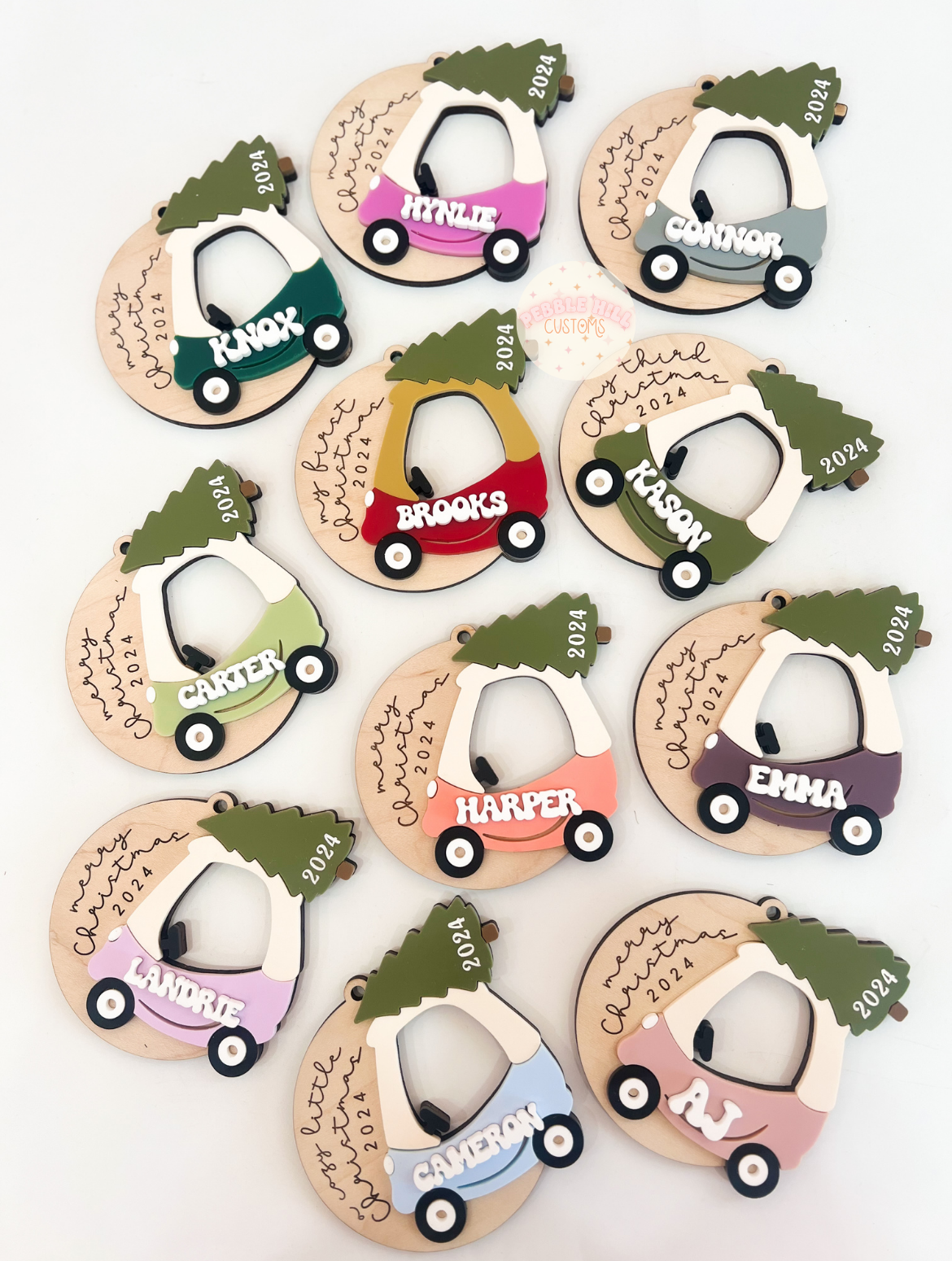 Cozy Coupe Photo Ornament (Round)