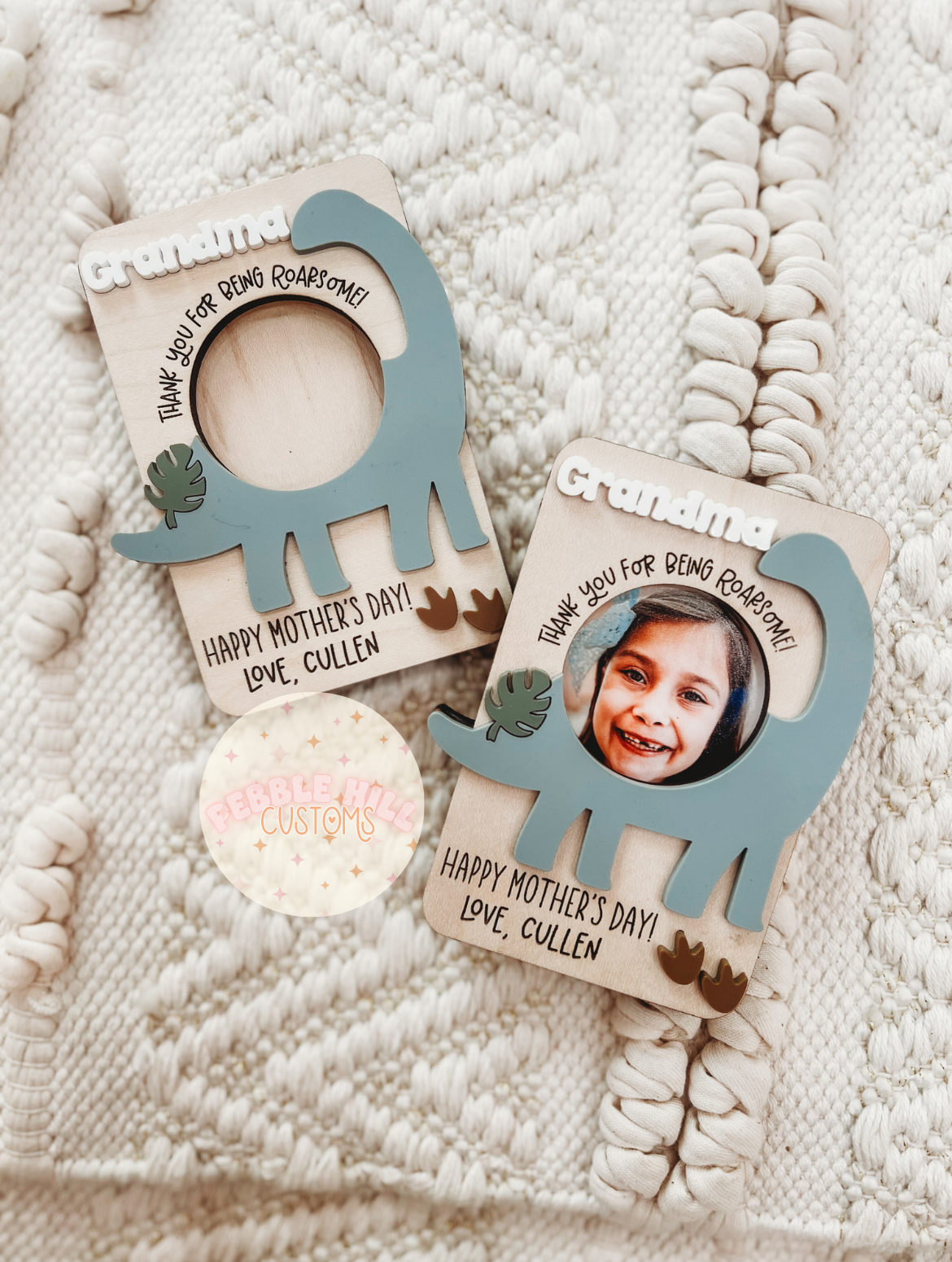 Dino Photo Magnet