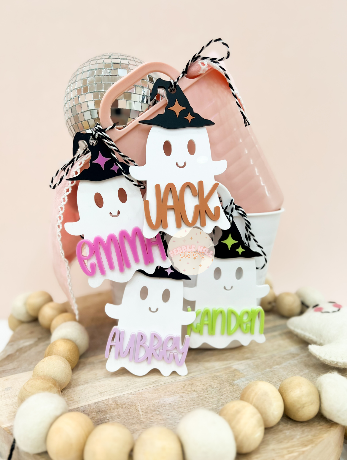 Witch Ghost Tag