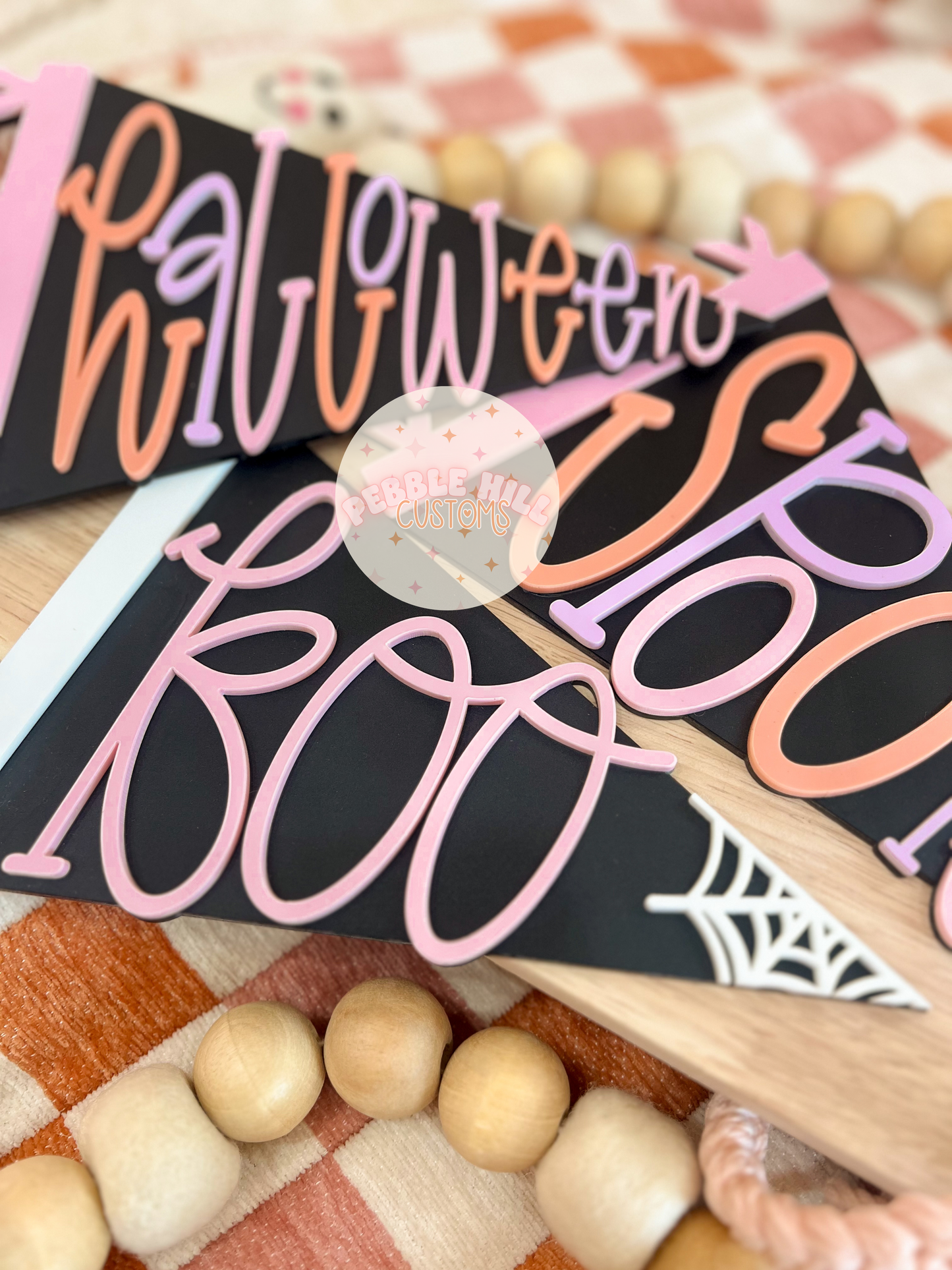 Halloween Pennant Flags