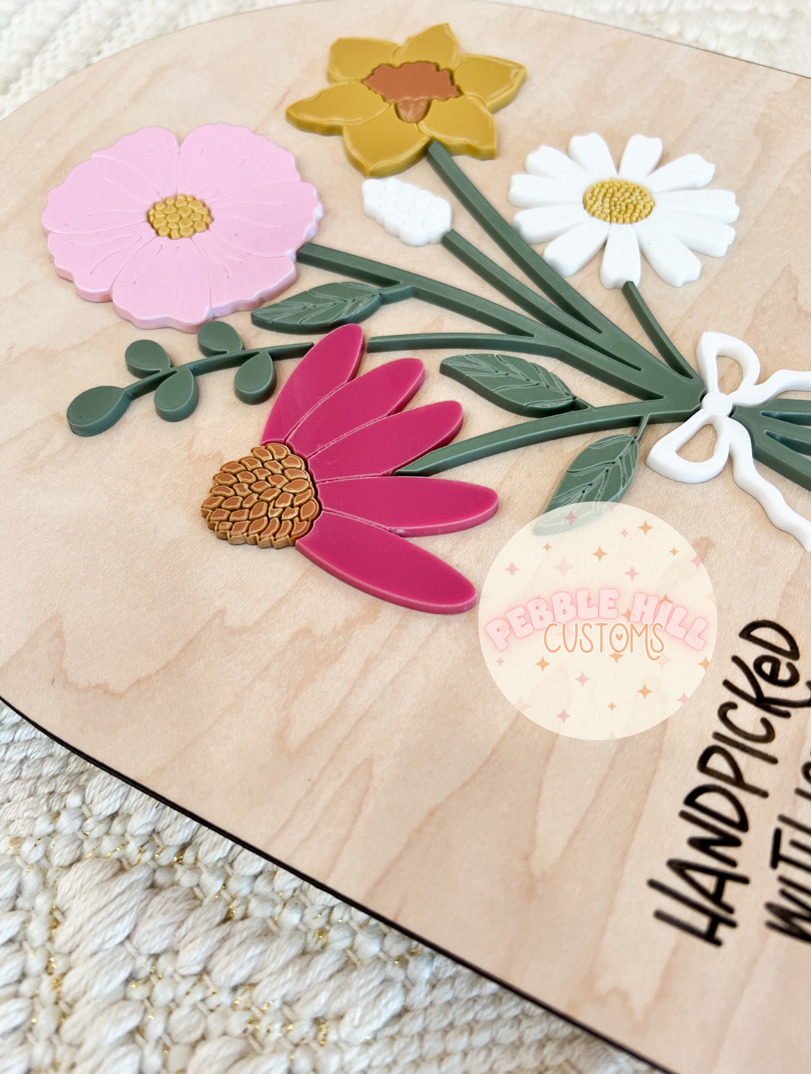 Flower Bouquet Mother's Day Sign