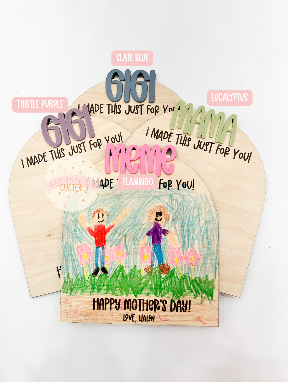 Mother's Day Drawing Arch Sign