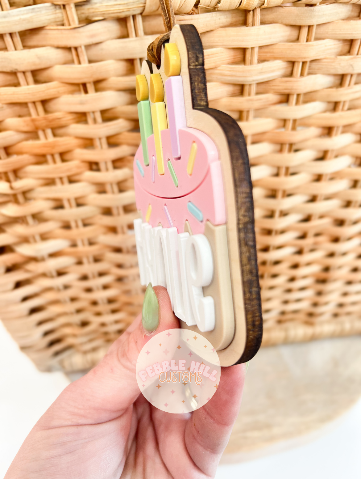 Birthday Cake Tag