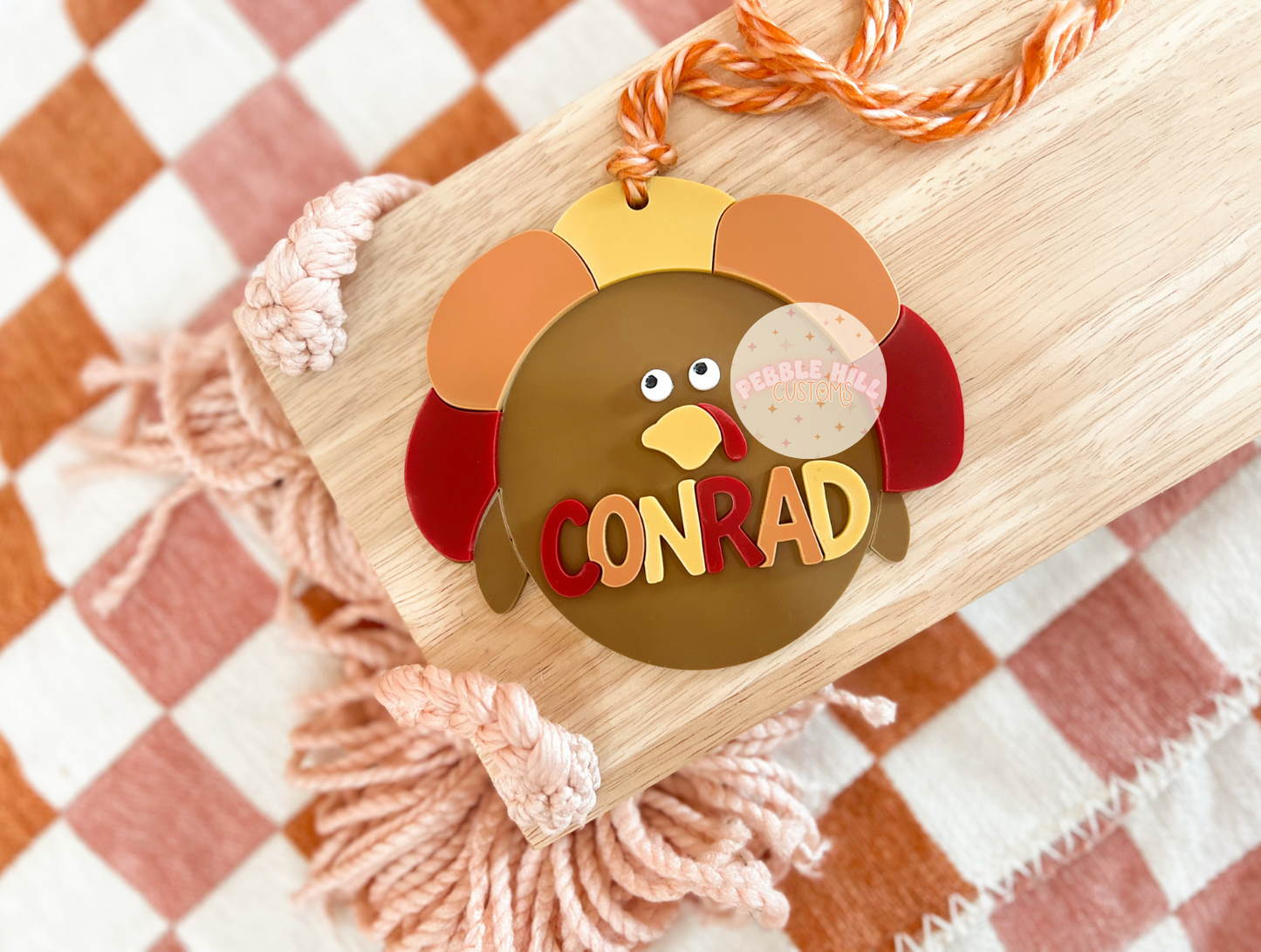Turkey Name Tag