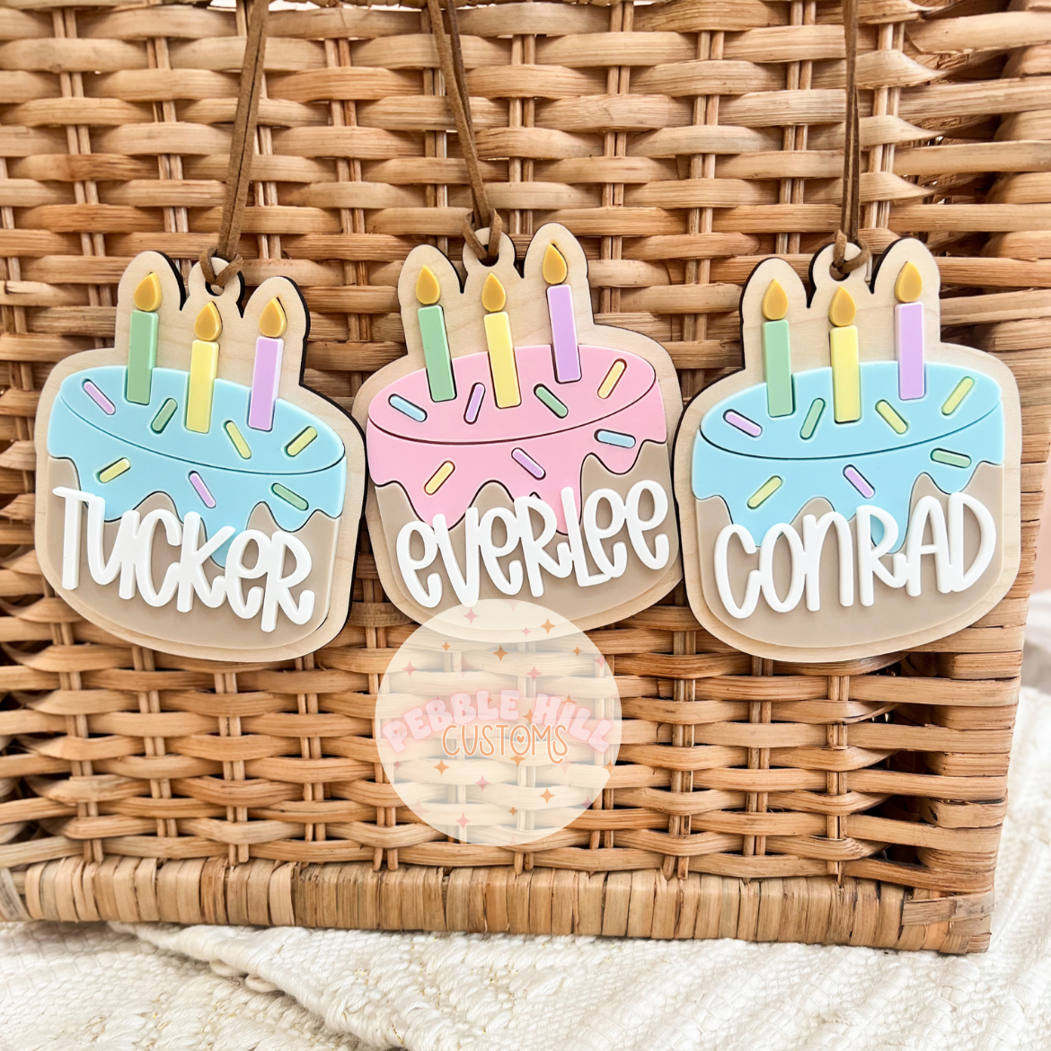 Birthday Cake Tag