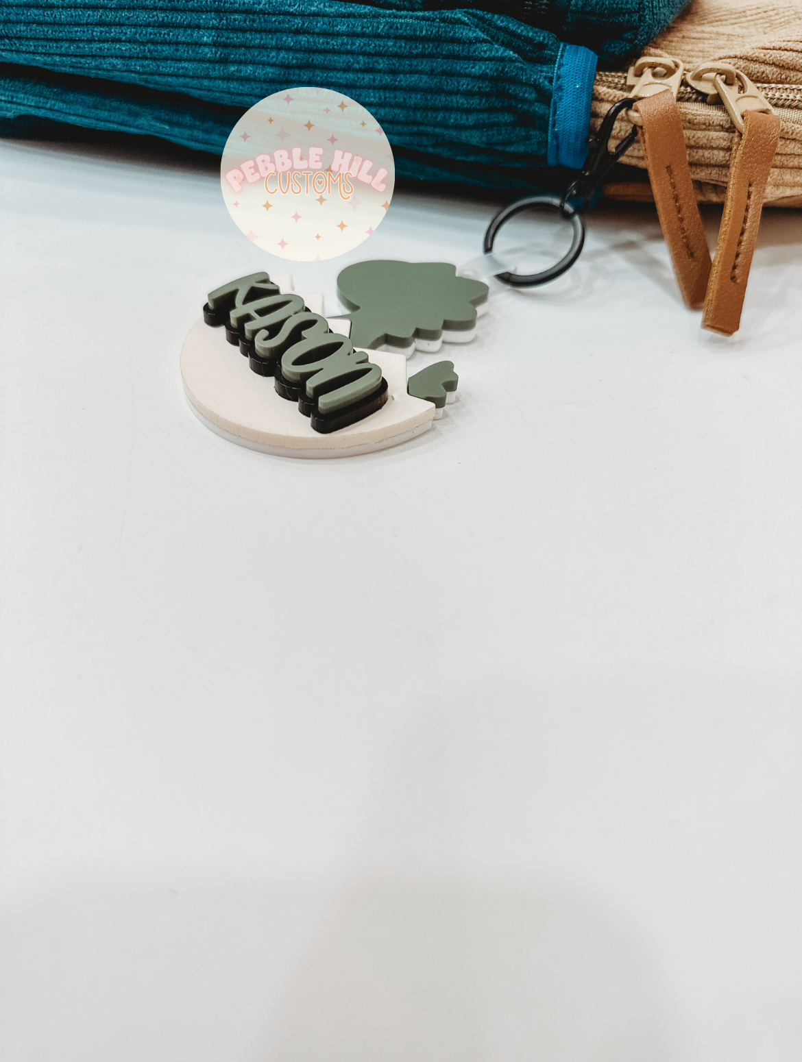 Dinosaur Backpack Tag