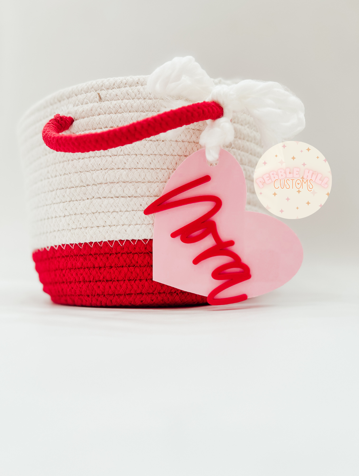 Valentine's Day Heart Tag
