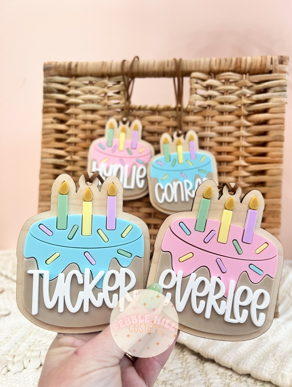 Birthday Cake Tag