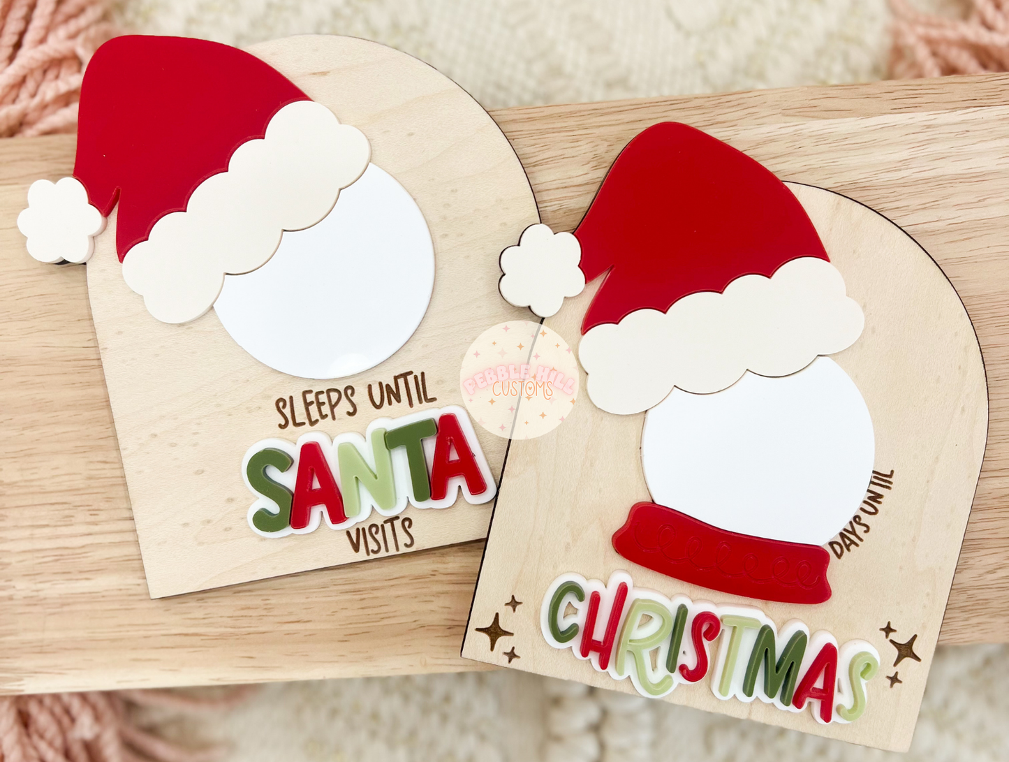 Christmas Countdown Sign