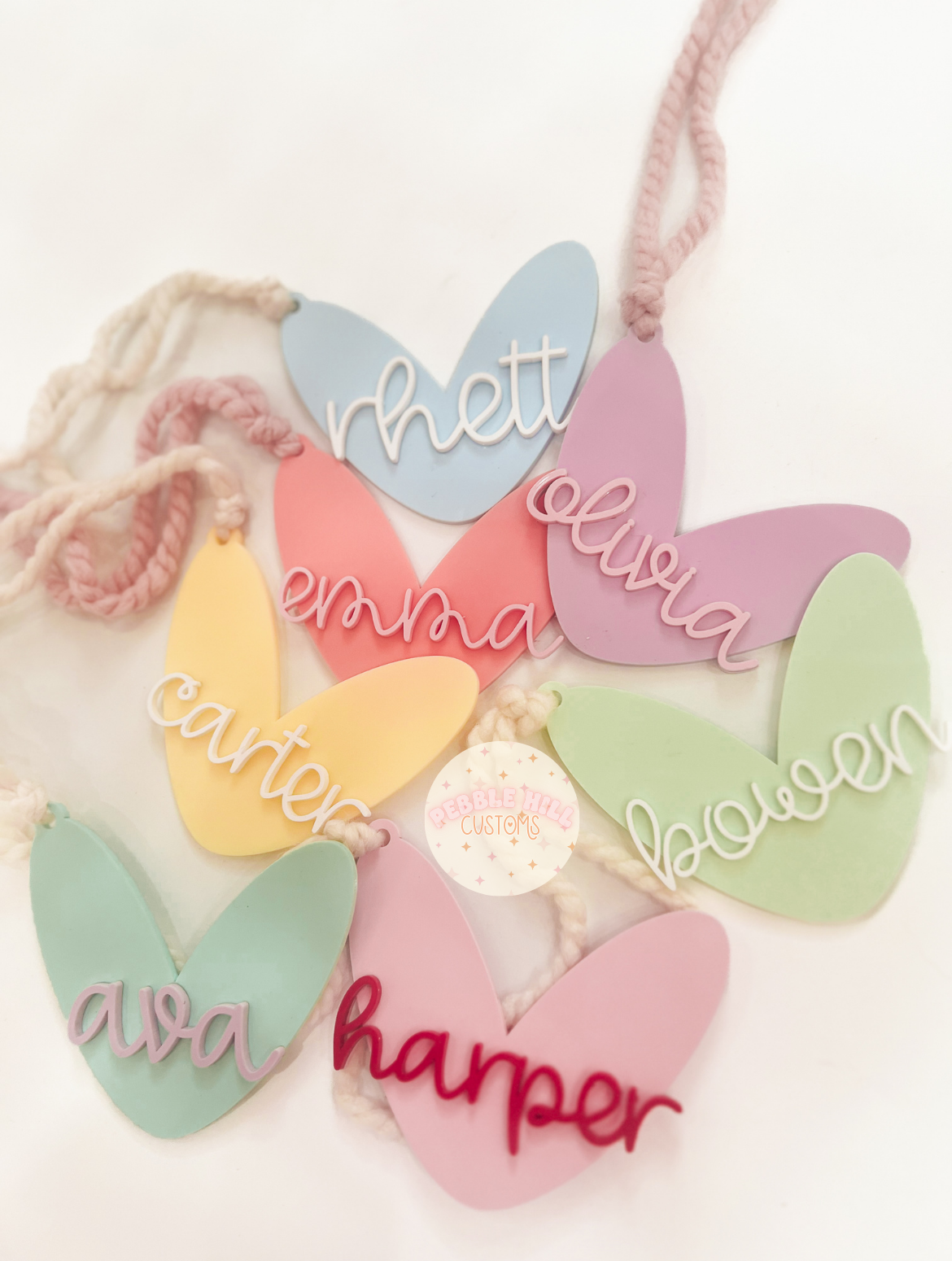 Pastel Hearts