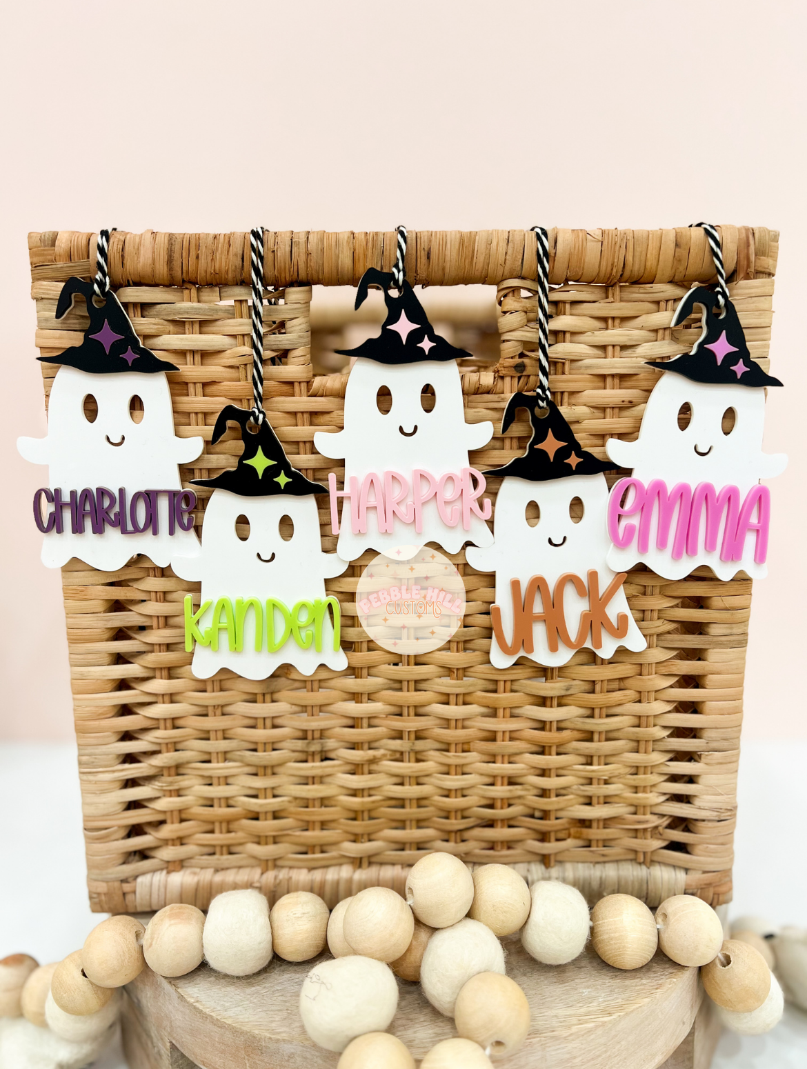 Witch Ghost Tag
