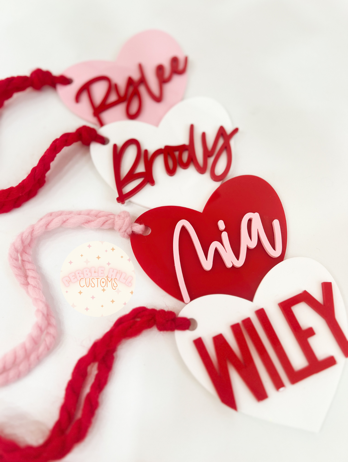 Valentine's Day Heart Tag