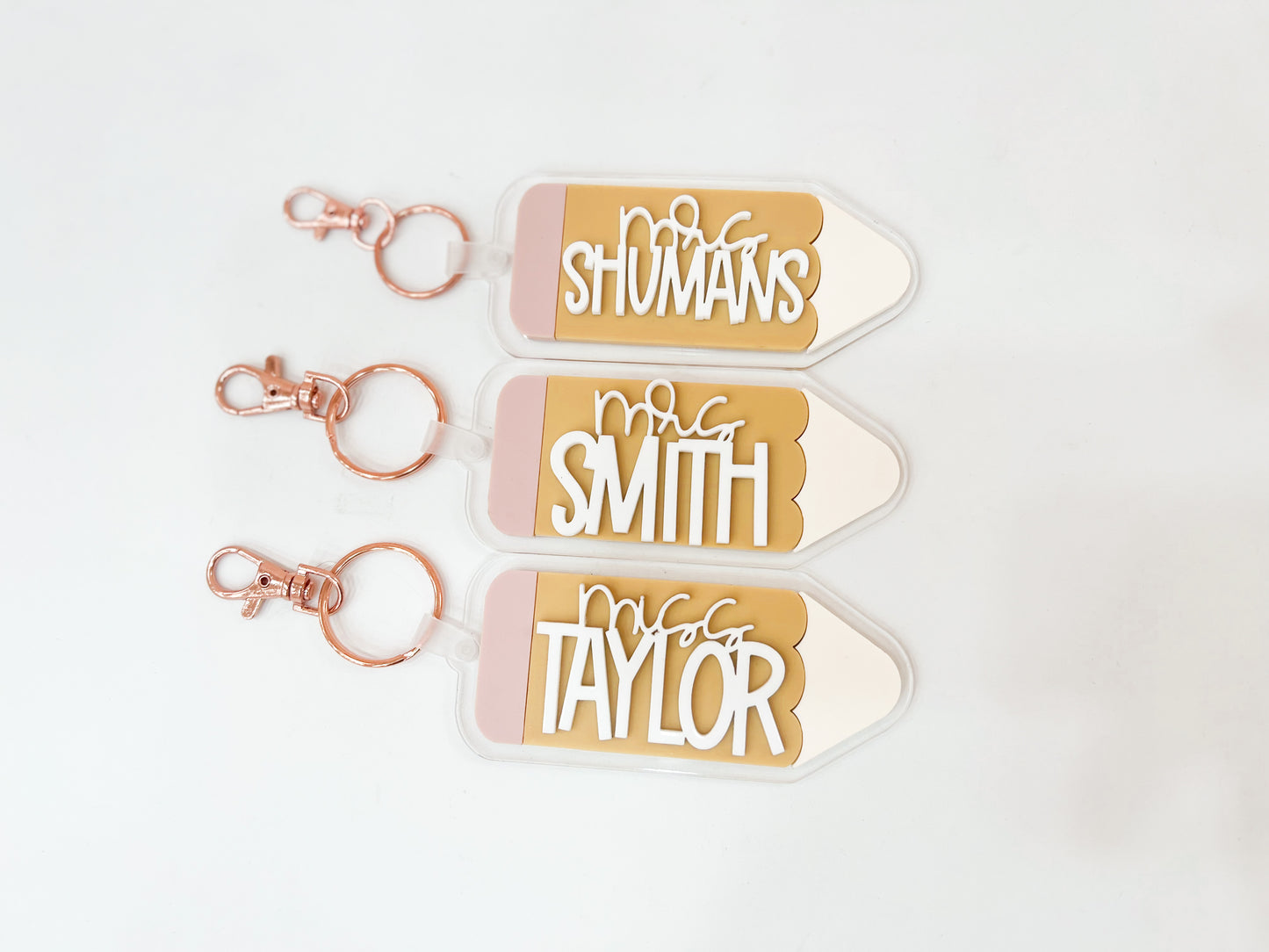 Pencil Keychain