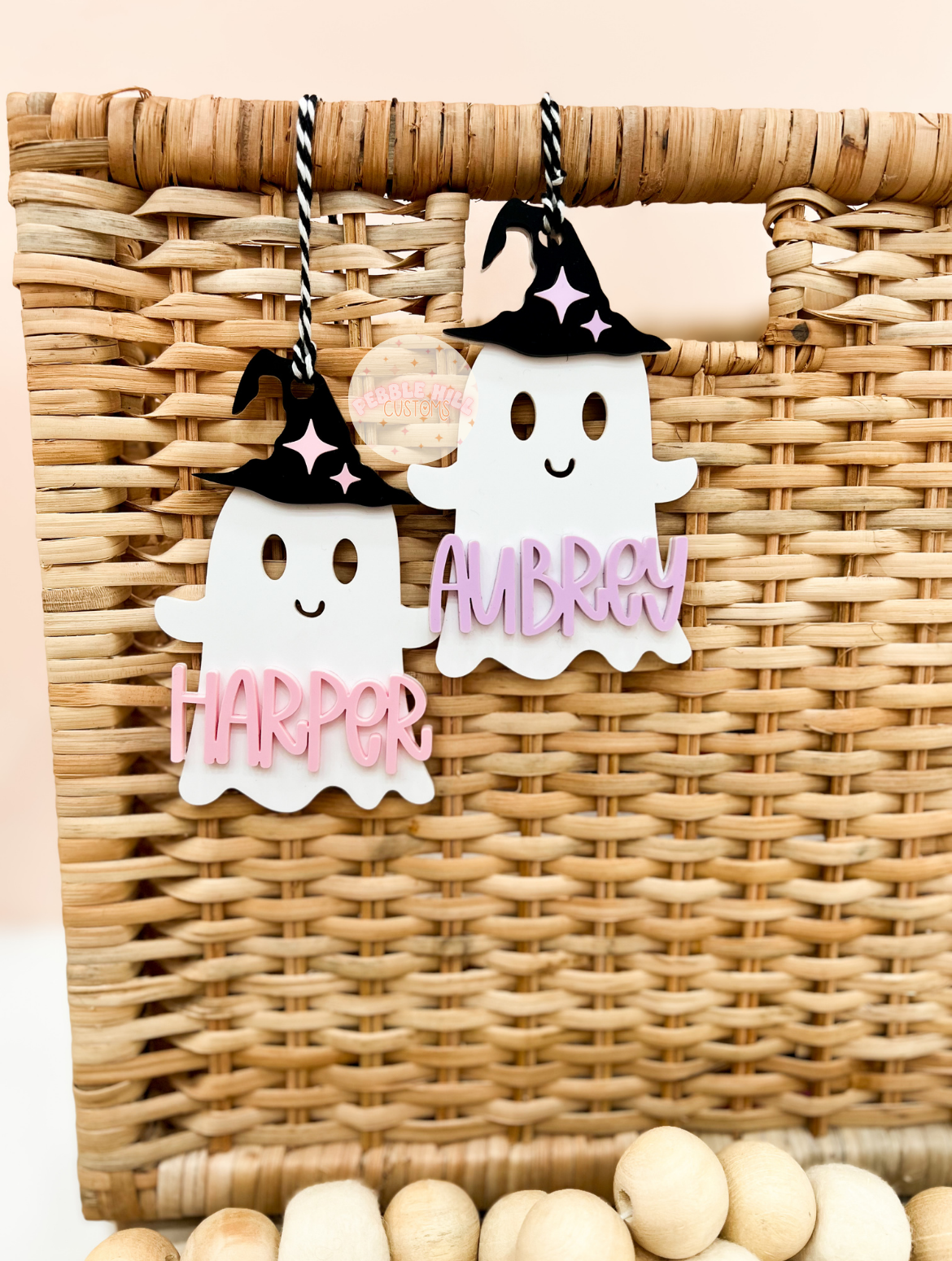 Witch Ghost Tag