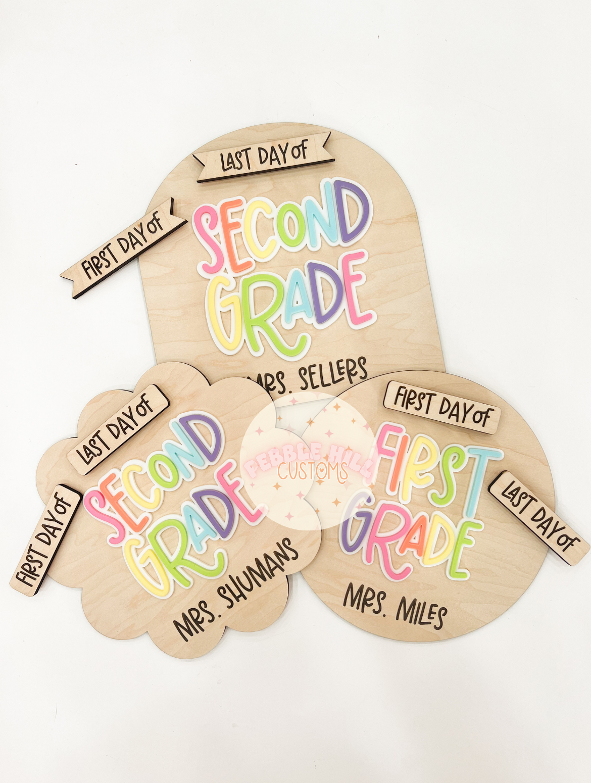 Scallop Classroom First/Last Day Sign