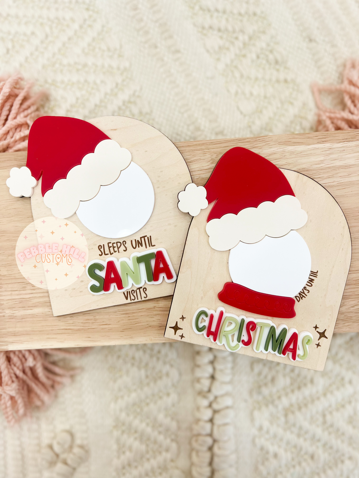 Christmas Countdown Sign