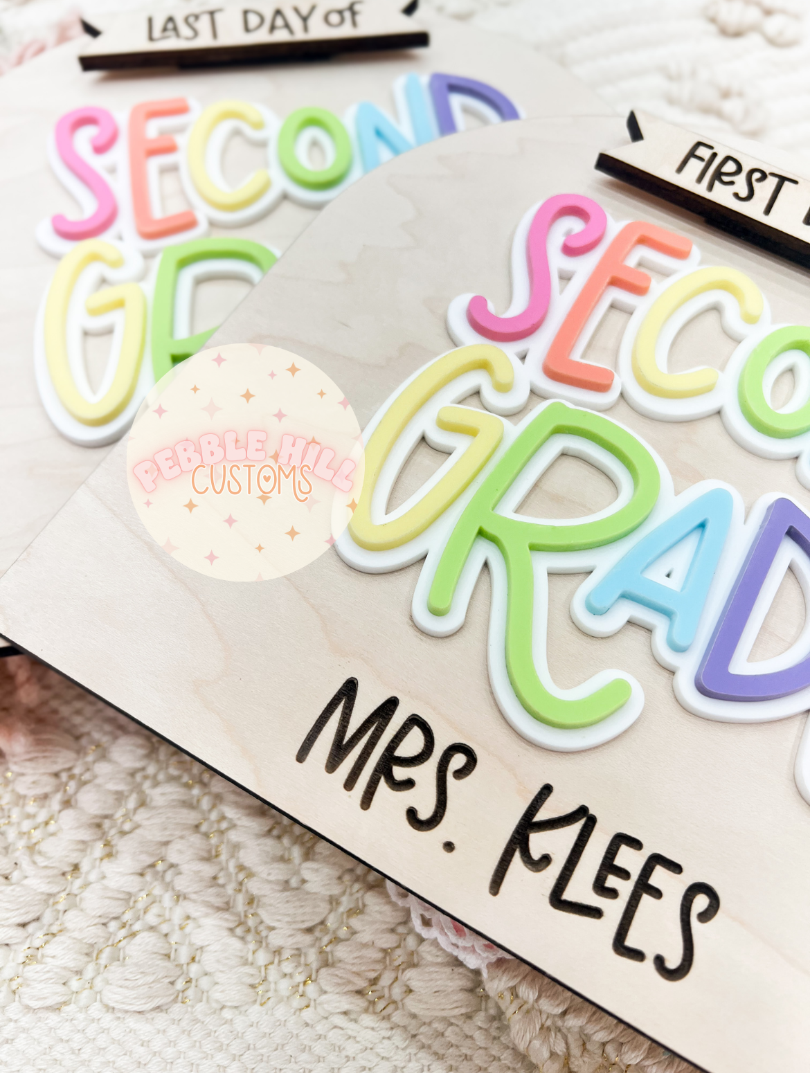 Arch Classroom First/Last Day Sign