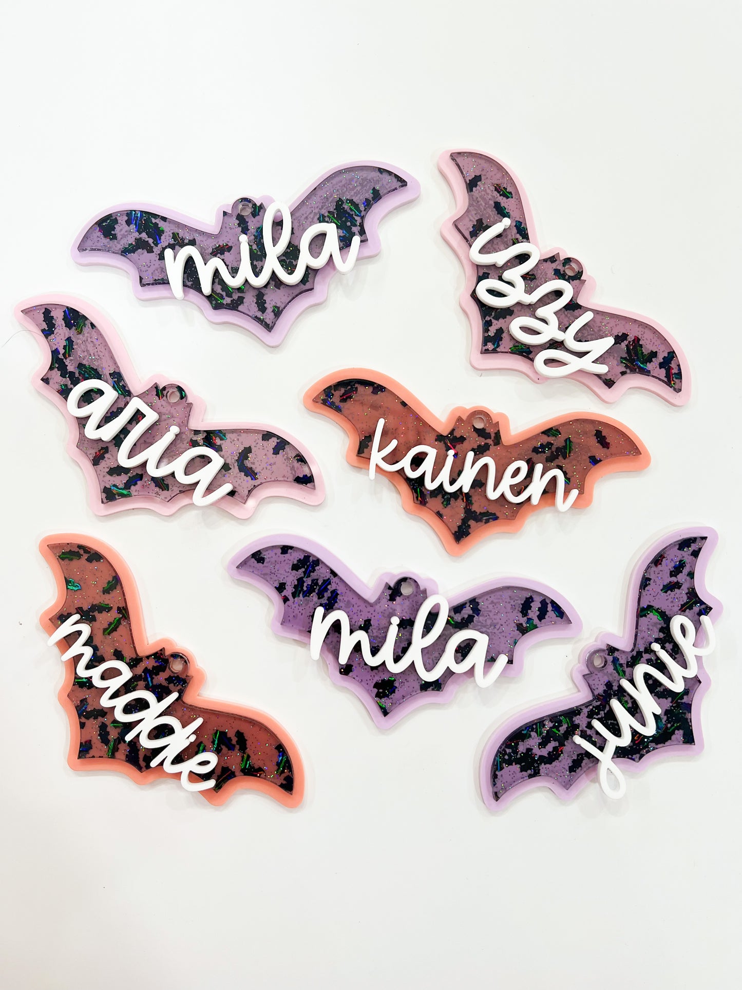 Glitter Bat Tag