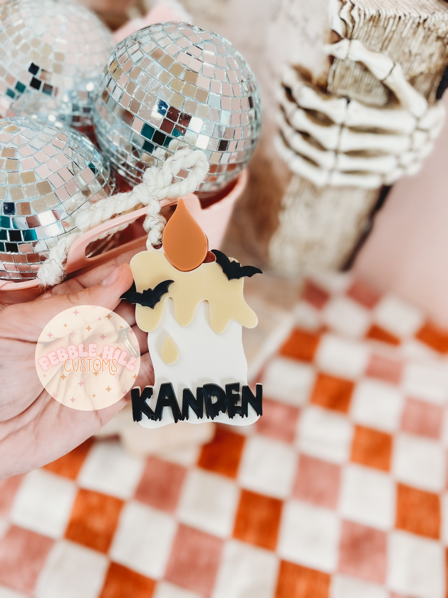 Candle Halloween Tag