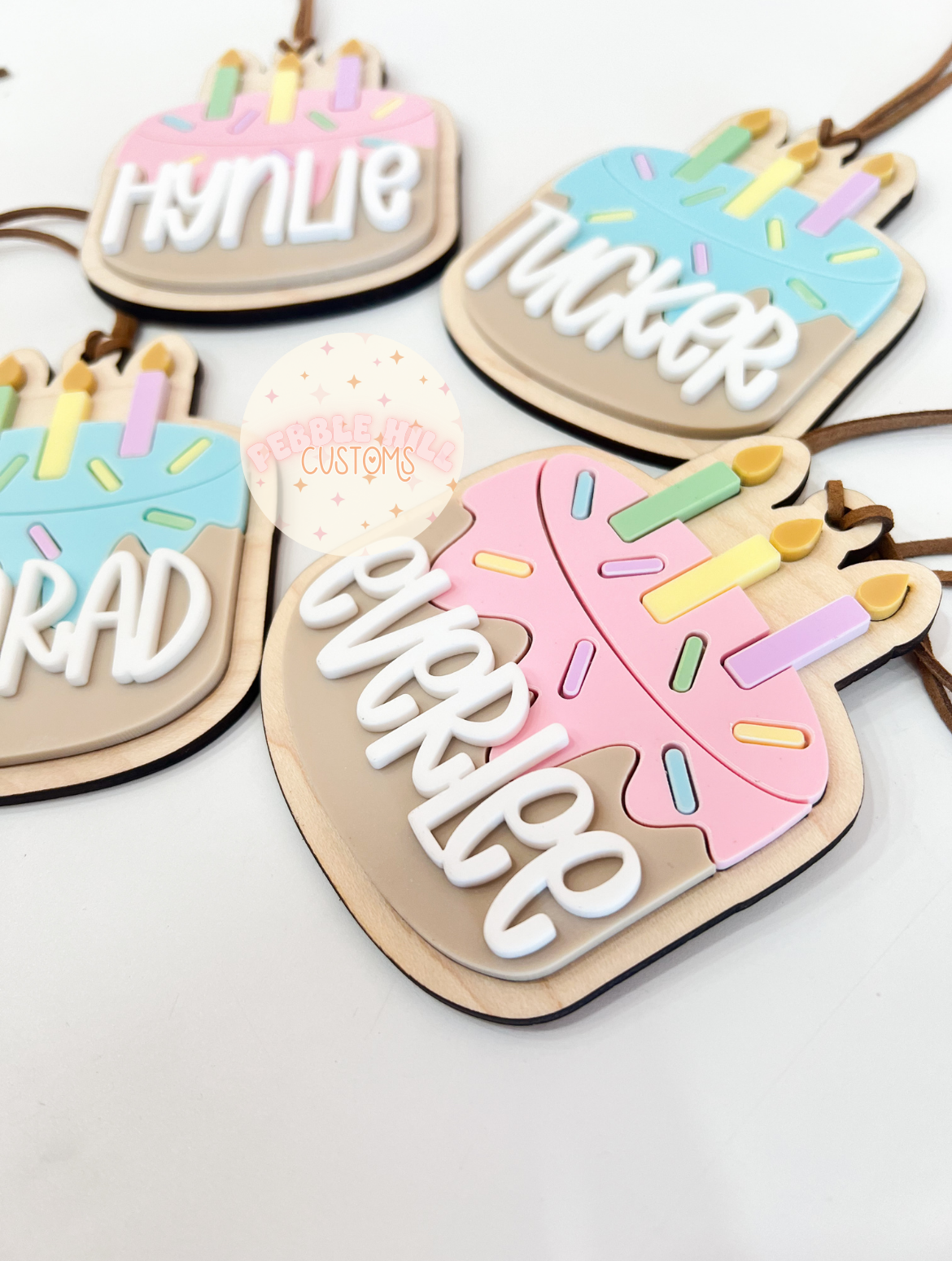 Birthday Cake Tag