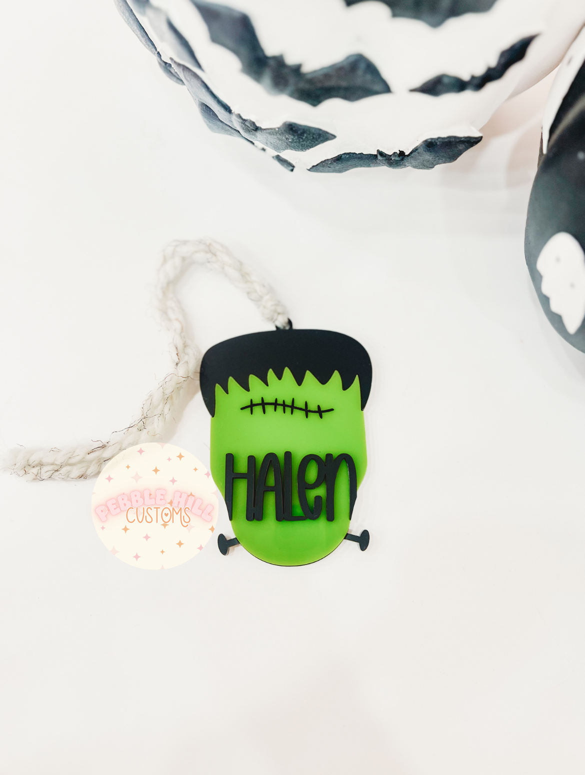 Frankenstein Halloween Tag