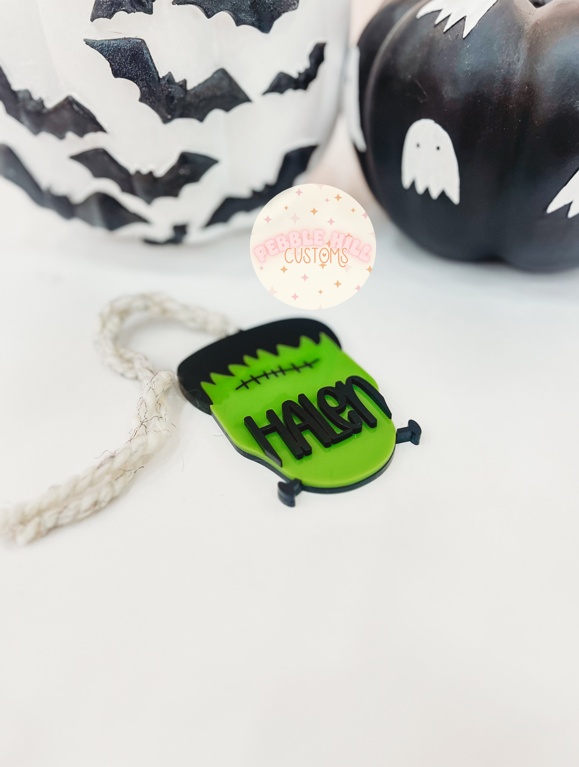 Frankenstein Halloween Tag