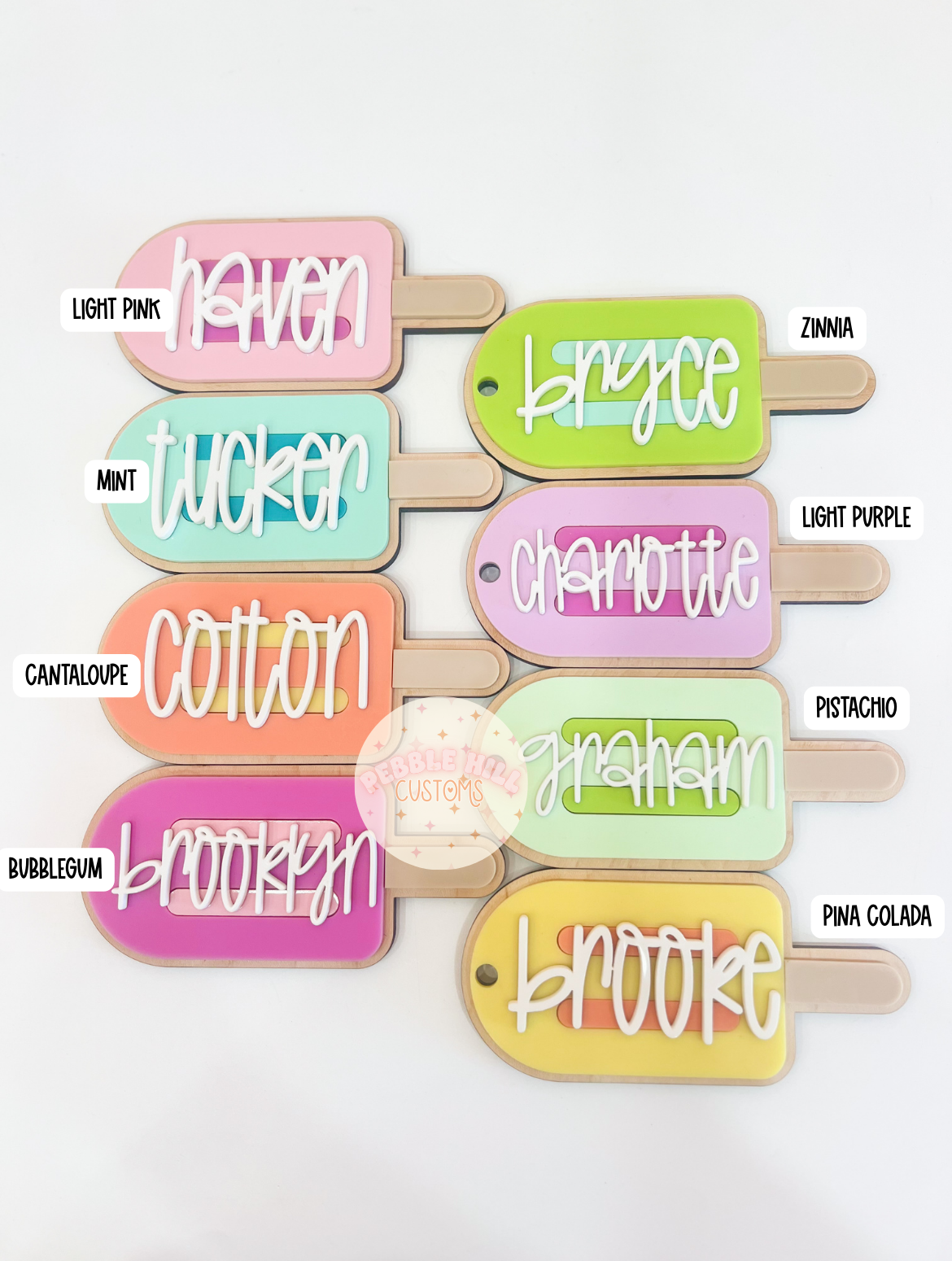 Popsicle Tags