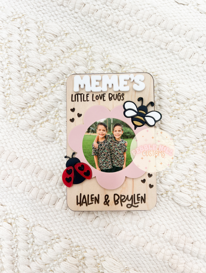 Love Bug Photo Magnet