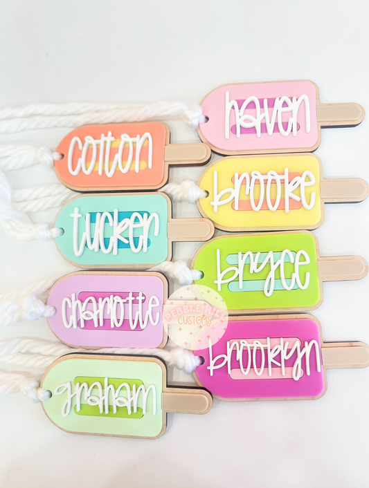 Popsicle Tags