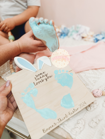 Easter Footprint Signs