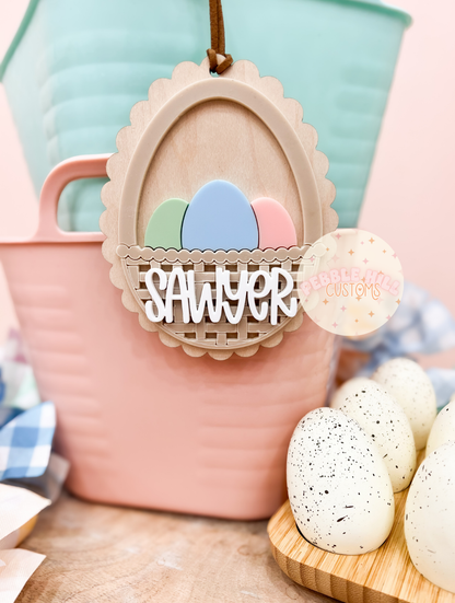 Eggs In Basket Tag