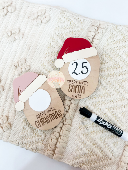 Christmas Countdown Magnet