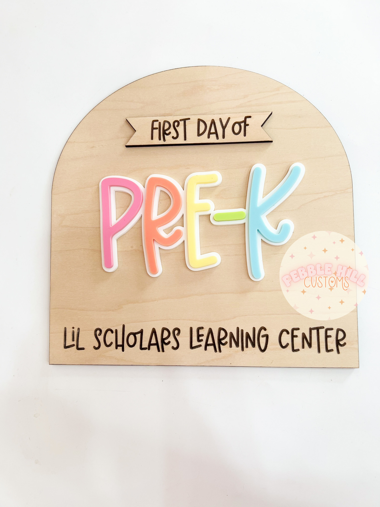 Arch Classroom First/Last Day Sign