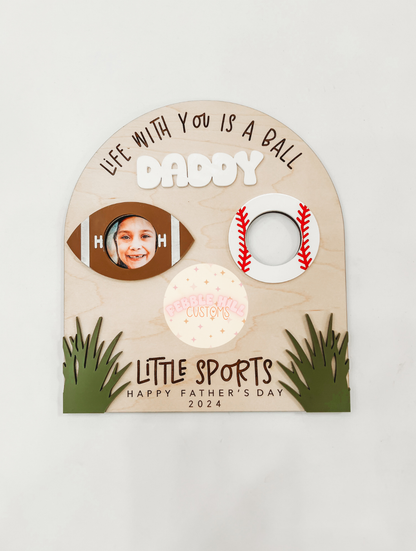 Sports Father's Day Photo Frame