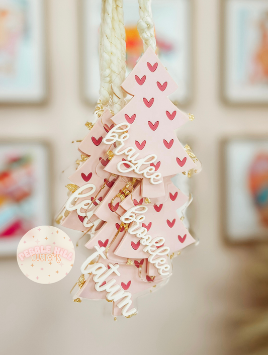 Blush Pink Christmas Tree