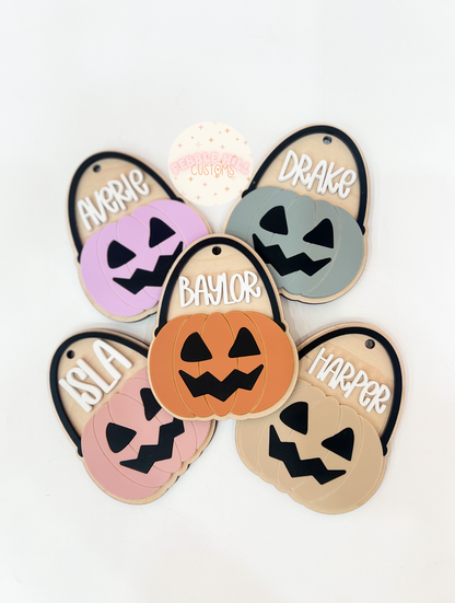 Candy Bucket Boo Basket Tag