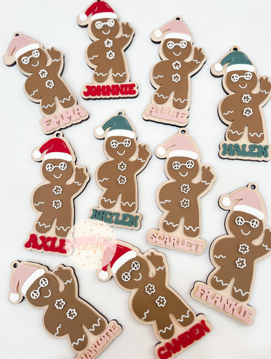 Groovy Gingerbread Tag