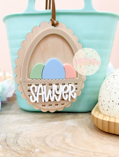 Eggs In Basket Tag