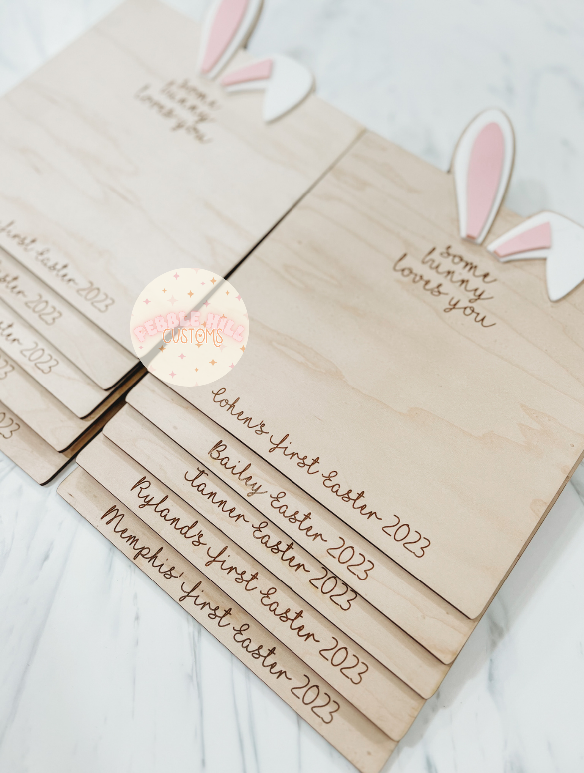 Easter Footprint Signs