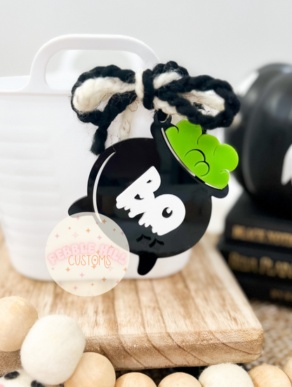 Cauldron Halloween Tag